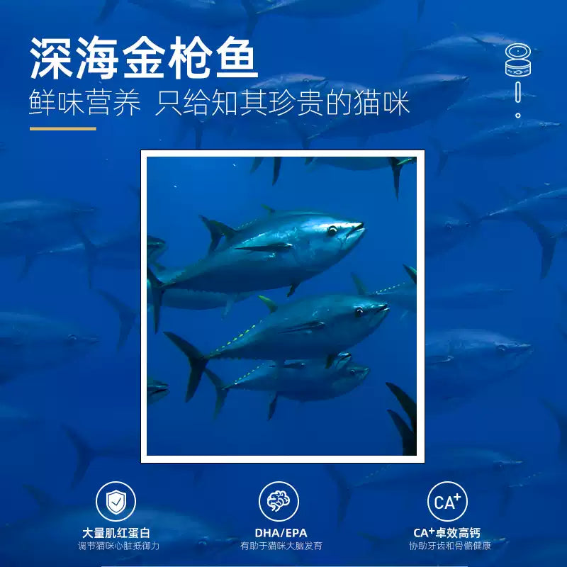 麦富迪猫零食鲜炖小蓝罐鲜肉罐头成猫幼猫猫湿粮营养补水
