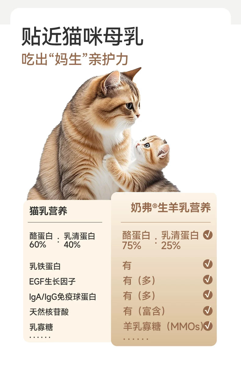 【新升级】麦富迪奶弗羊奶鲜肉主食冻干猫粮营养离乳幼猫成猫专用