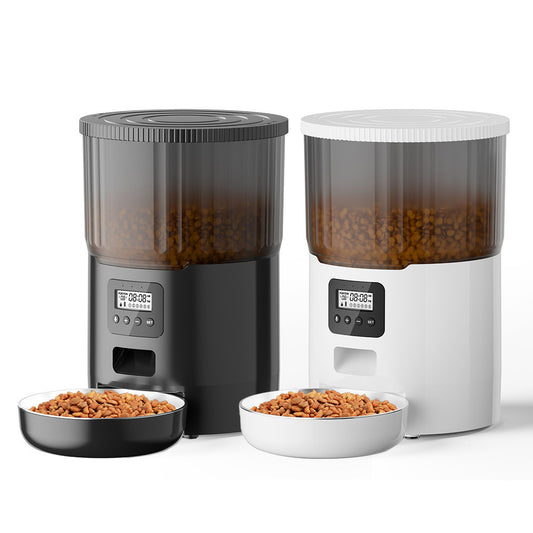 4L宠物喂食器WiFi自动喂食APP控制猫粮投食机猫狗喂食碗
