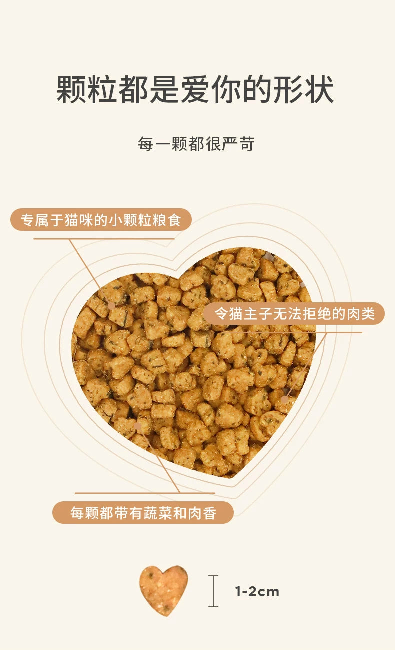 朗仕猫粮成猫幼猫10kg流浪猫美短猫粮试吃通用型膳食营养猫粮20斤