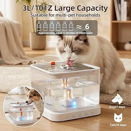 宠物饮水机不插电猫咪自动饮水机大容量猫咪饮水机宠物喂水器