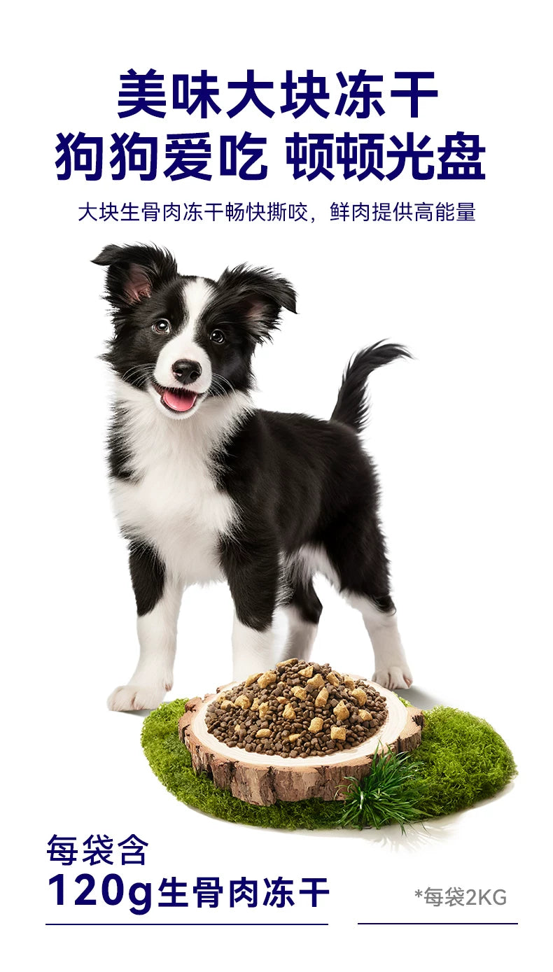 麦富迪barf霸弗狗粮生骨肉主食泰迪比熊柯基小型犬专用奶糕幼犬粮