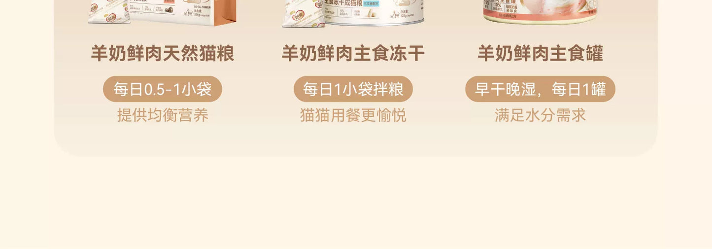 【新升级】麦富迪奶弗全价羊奶鲜肉低温烘焙粮幼猫营养鲜鸡肉猫粮
