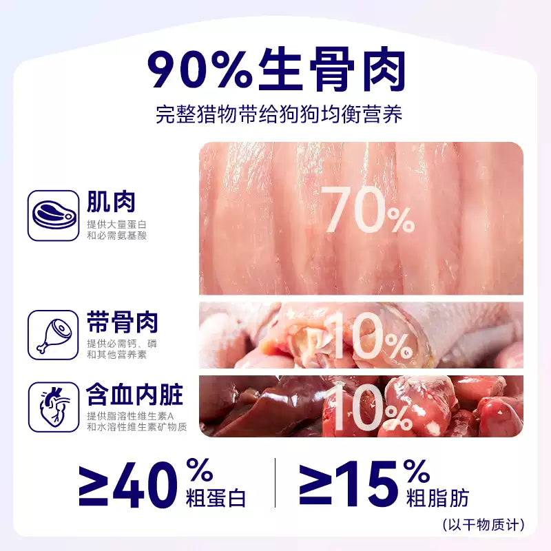 麦富迪狗零食barf主食狗罐头幼犬小型犬湿粮主食罐拌饭