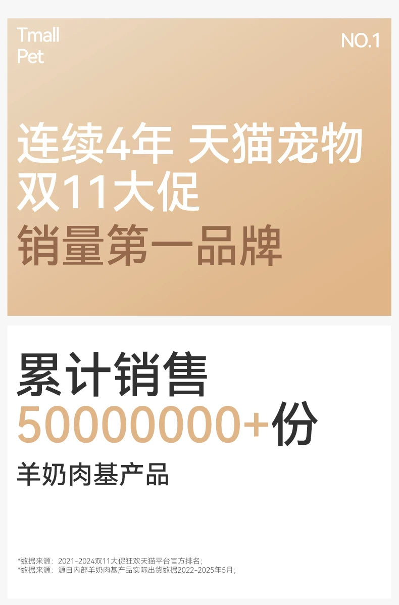麦富迪冻干猫粮奶弗羊奶鲜肉主食冻干成猫幼猫粮320g*2囤货装