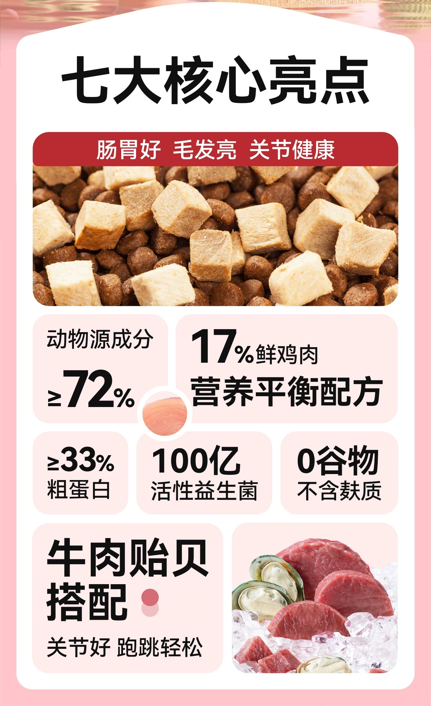 麦富迪狗粮老年犬专用粮小型犬泰迪金毛通用全价成犬冻干双拼