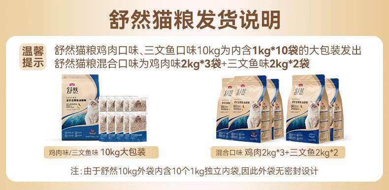 麦富迪舒然鱼油猫粮美毛靓毛添加80%高纯度鱼油成幼猫粮通用2kg&