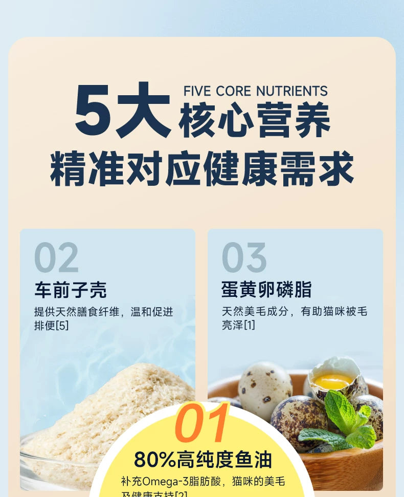 【新升级】麦富迪N5鱼油全价全期天然猫粮鲜肉营养美毛猫粮1.8kg