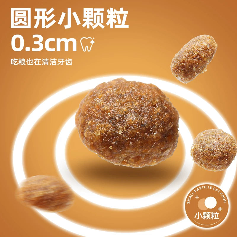 朗仕凡恩猫粮鲜肉高蛋白三文鱼鸡肉味幼猫成猫营养美长胖毛猫主粮