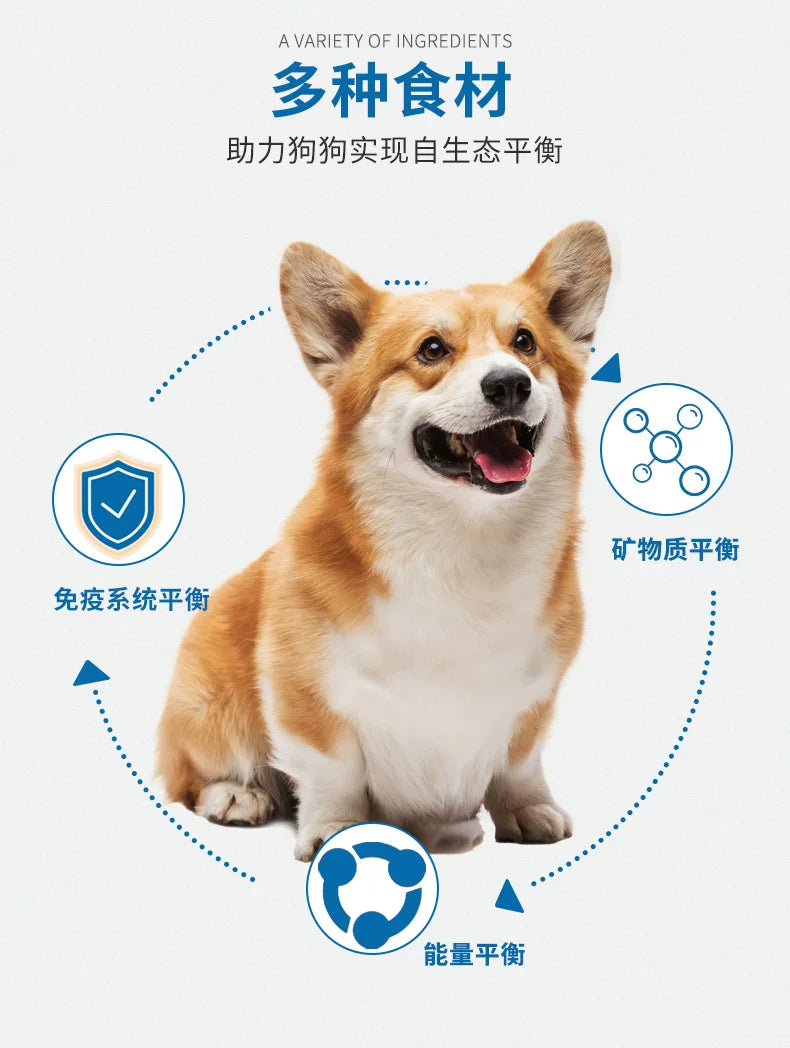 麦富迪全价小型犬肉粒通用20斤装泰迪博美营养森林肉粒成犬粮10kg