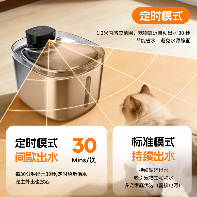 宠物智能猫咪饮水机5L 大容量家用全自动活水循环狗狗饮水器