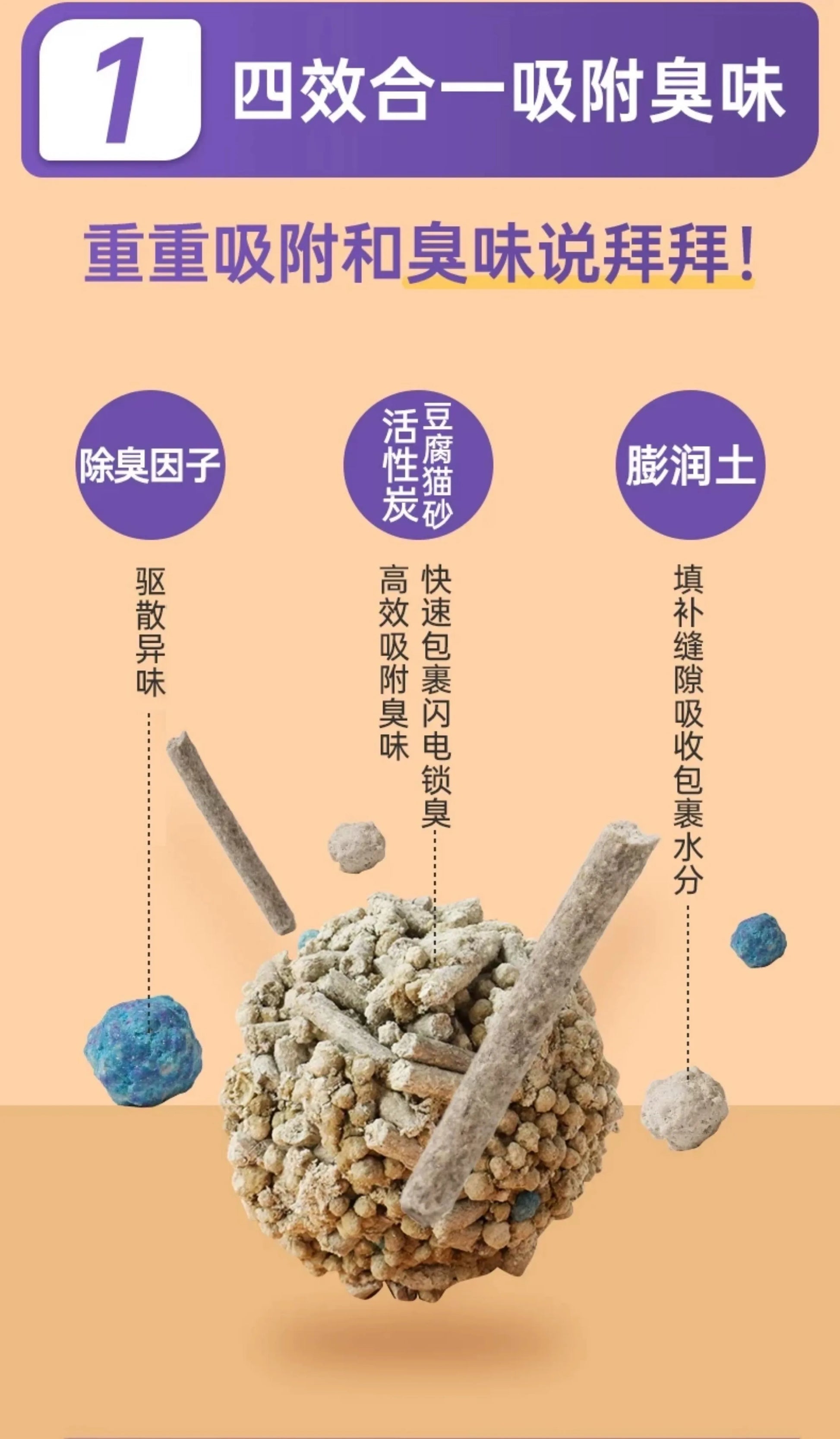 朗仕猫砂除臭豆腐砂几近无尘包邮20公斤成猫幼猫专用混合膨润土10