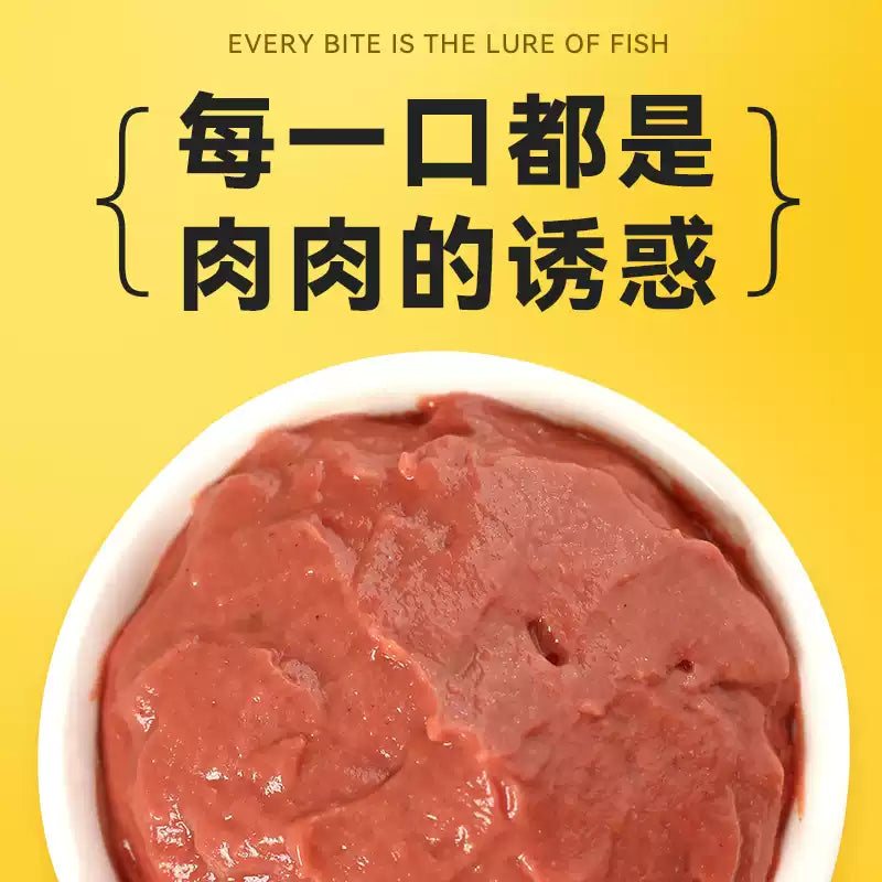 朗仕猫条零食成猫幼猫营养补水牛磺酸肉泥猫咪互动湿粮罐头100支