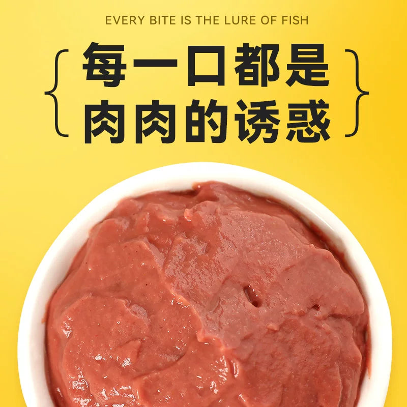 朗仕猫条零食成猫幼猫营养补水牛磺酸肉泥猫咪互动湿粮罐头100支
