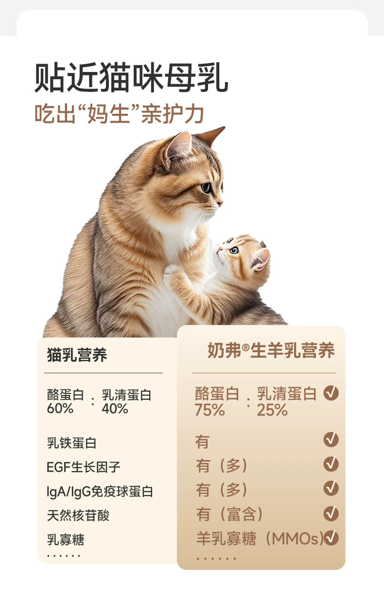 麦富迪奶弗幼猫粮羊奶鲜肉天然营养离乳成猫全价猫咪奶糕专用猫粮