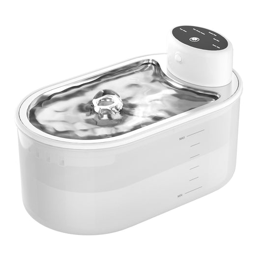 宠物饮水机宠物饮水器猫咪自动饮水机无线猫自动喝水器不锈钢