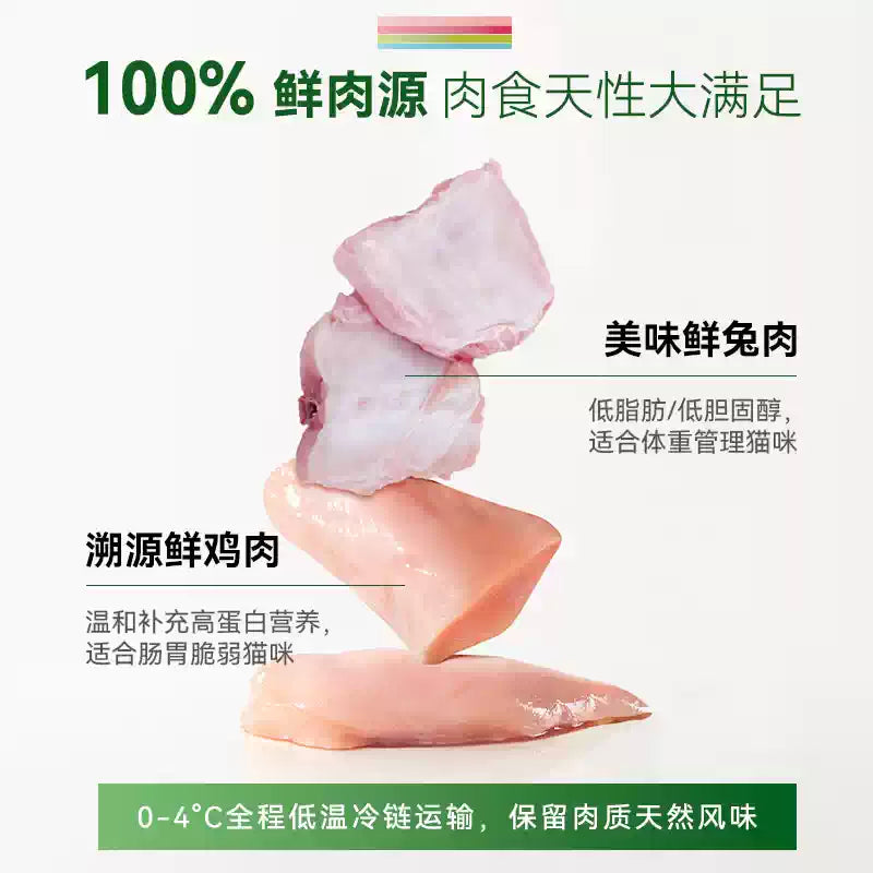 麦富迪猫湿粮营养pro羽衣甘蓝肉包补营养补水成幼猫条猫零食10包
