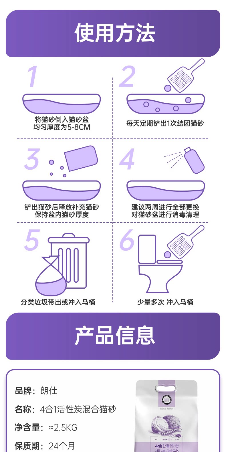 朗仕豆腐猫砂包邮10除臭低尘幼猫原味活性炭可冲马桶公斤猫沙除臭
