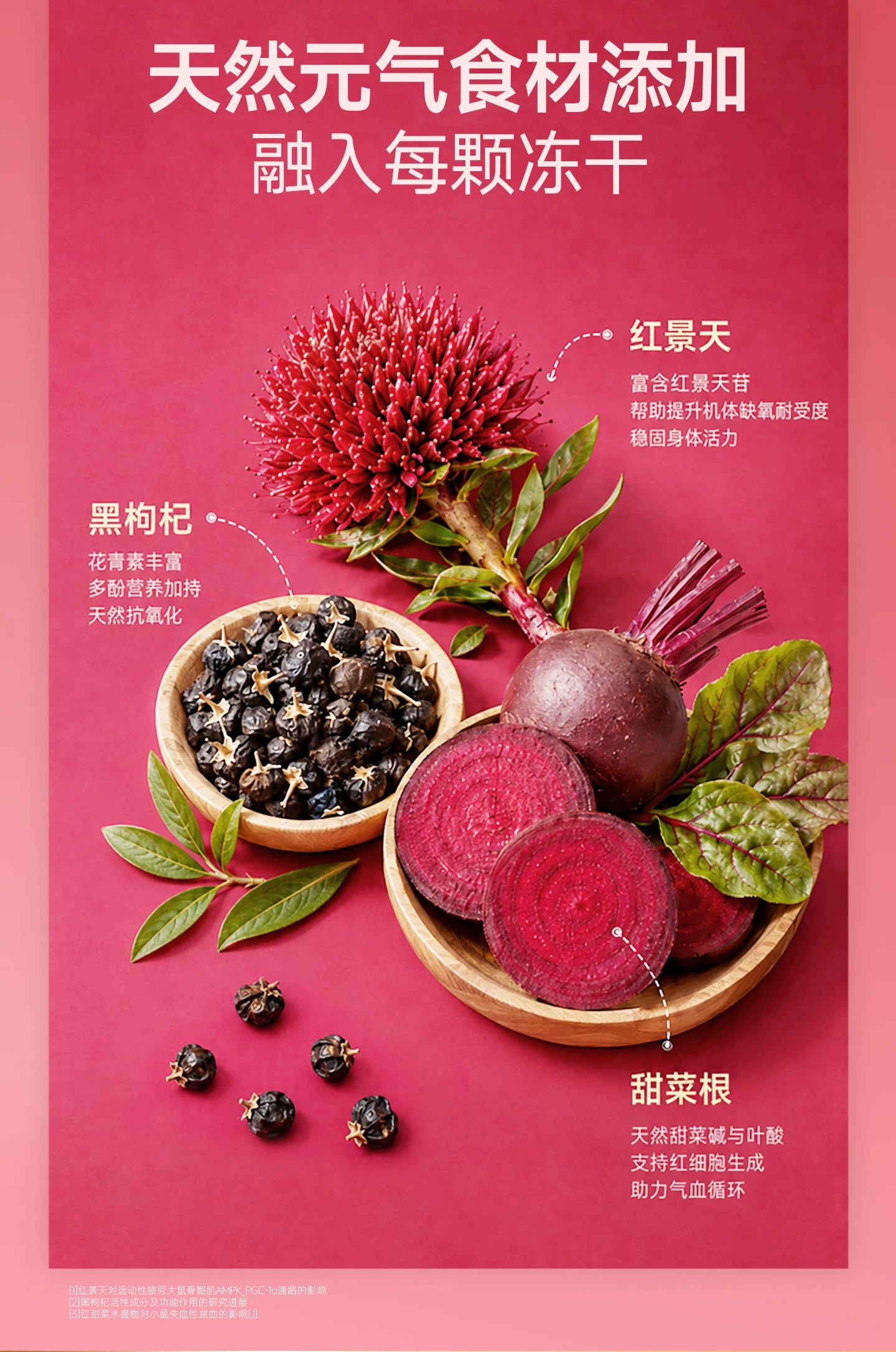 【新品】麦富迪猫零食元气养护主食冻干Fe铁营养补血成幼猫通用