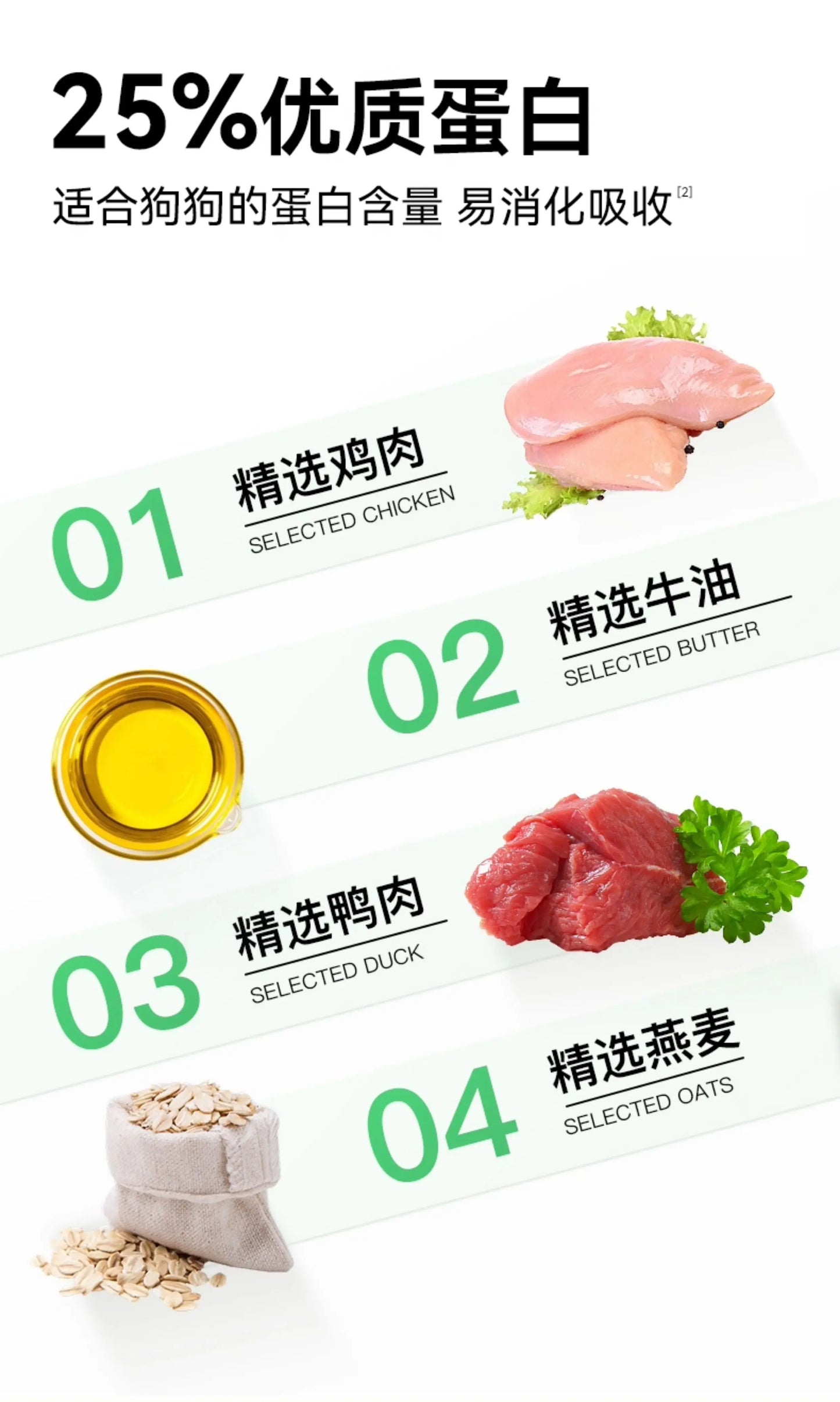 爵加狗粮1.5kg泰迪专用粮金毛比熊拉布拉多博美通用型成犬粮3斤装