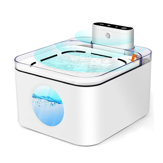 宠物饮水机5200MAH电池感应饮水机 智能出水宠物饮水器