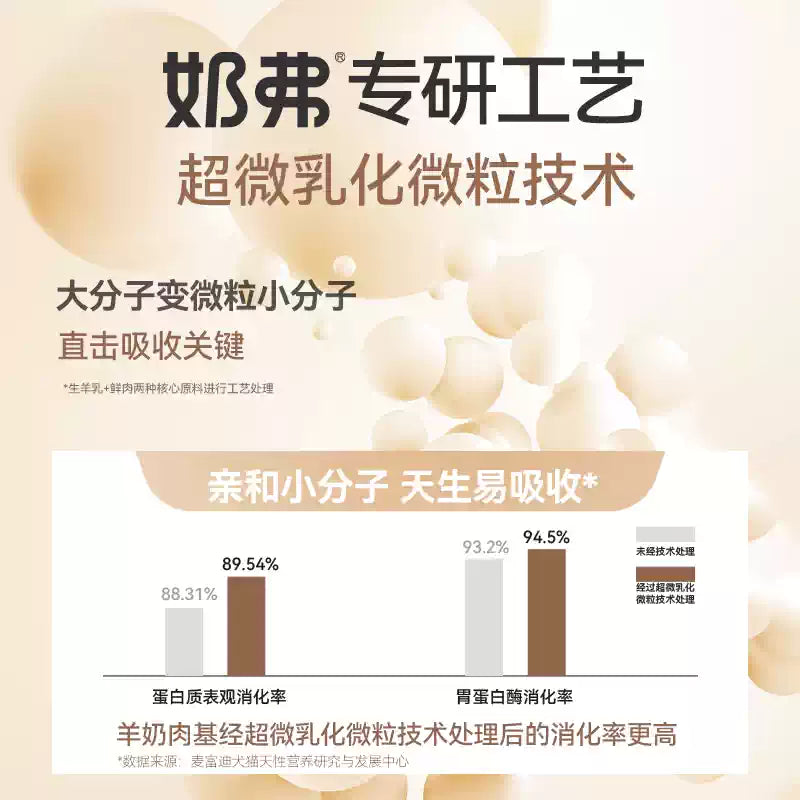 麦富迪猫罐头奶弗羊奶鲜肉主食罐营养成猫幼猫湿粮囤货装