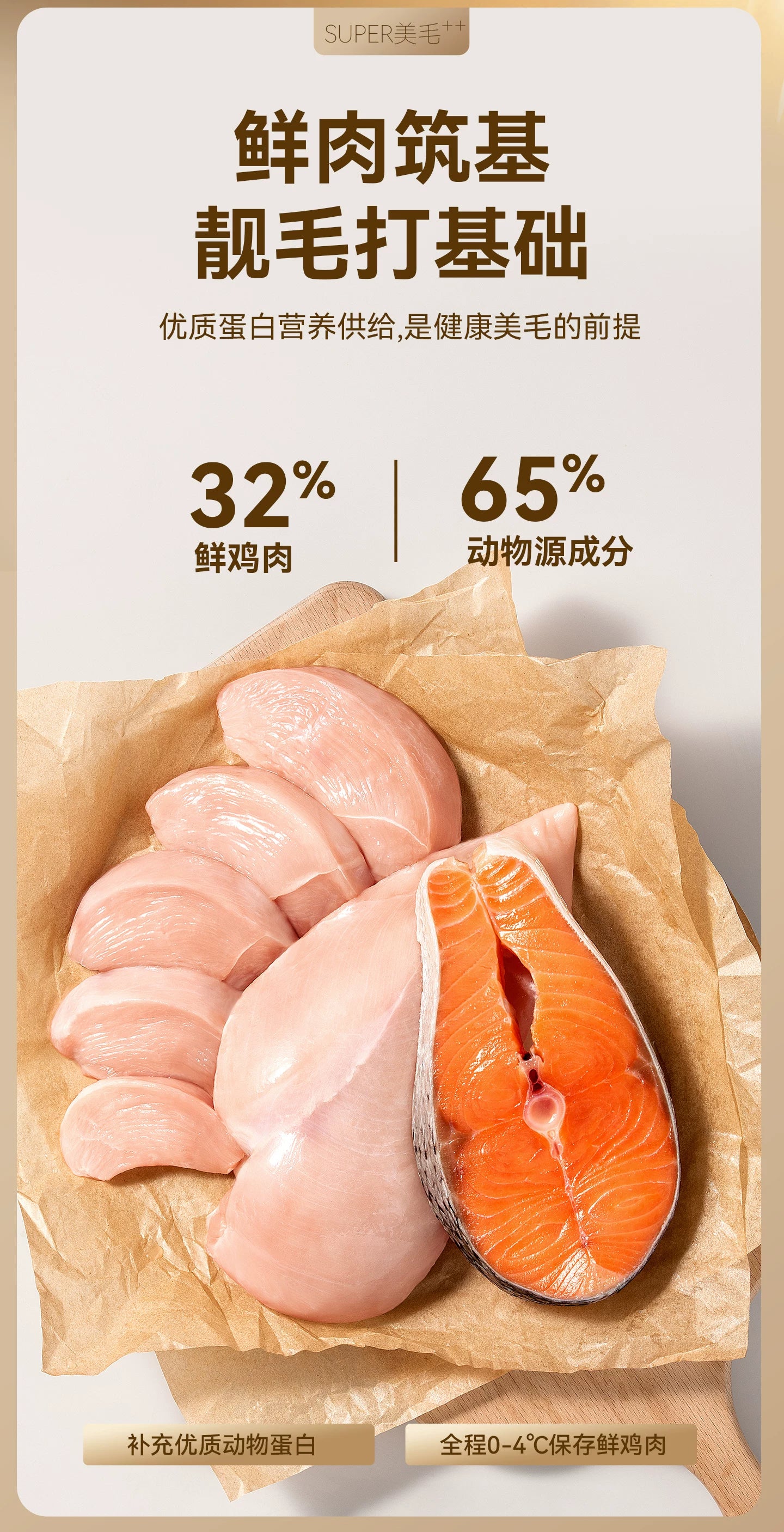 麦富迪舒然鱼油猫粮美毛靓毛添加80%高纯度鱼油成幼猫通用猫粮2kg