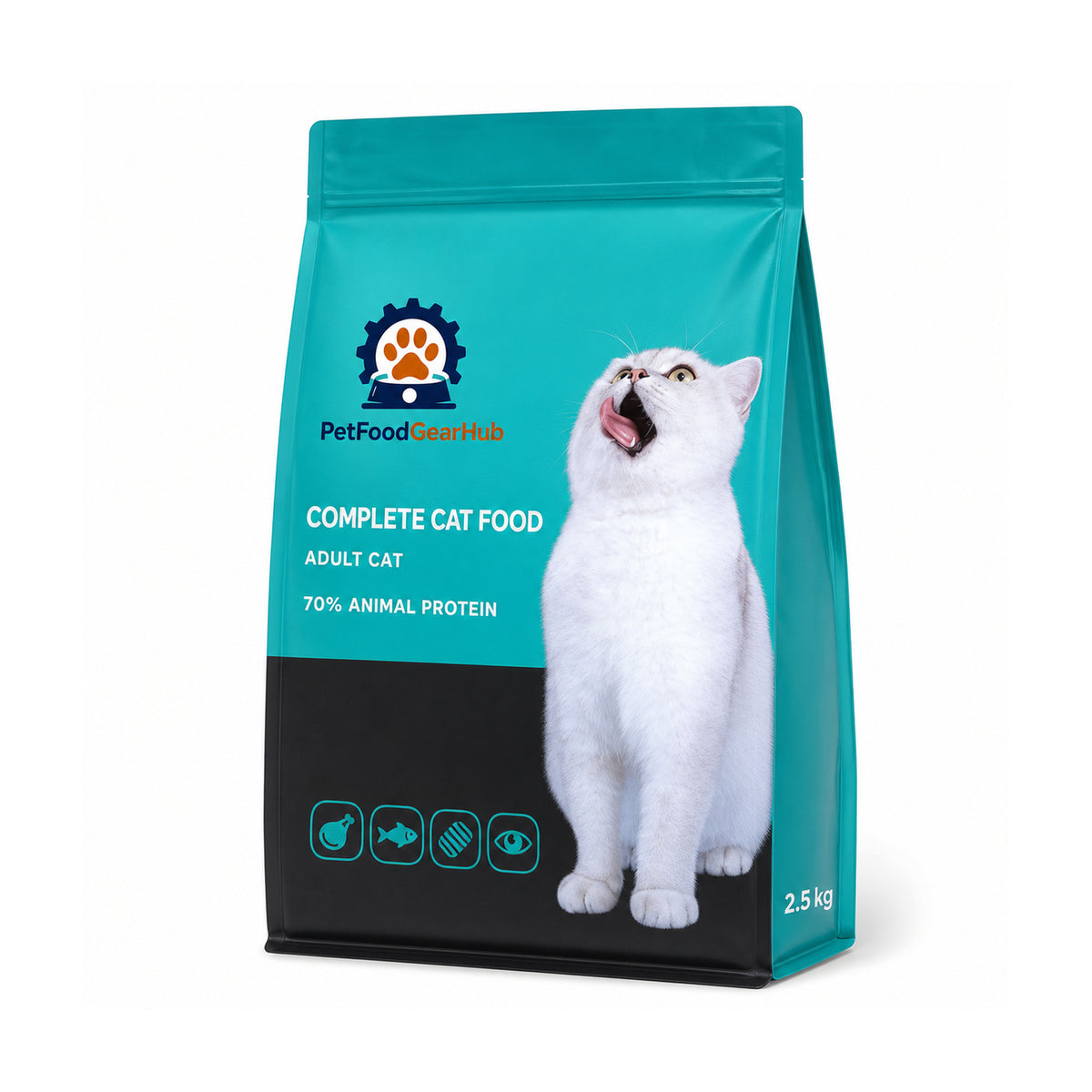 PetFoodGearHub Complete Cat Food – Multiple Formulas & Sizes