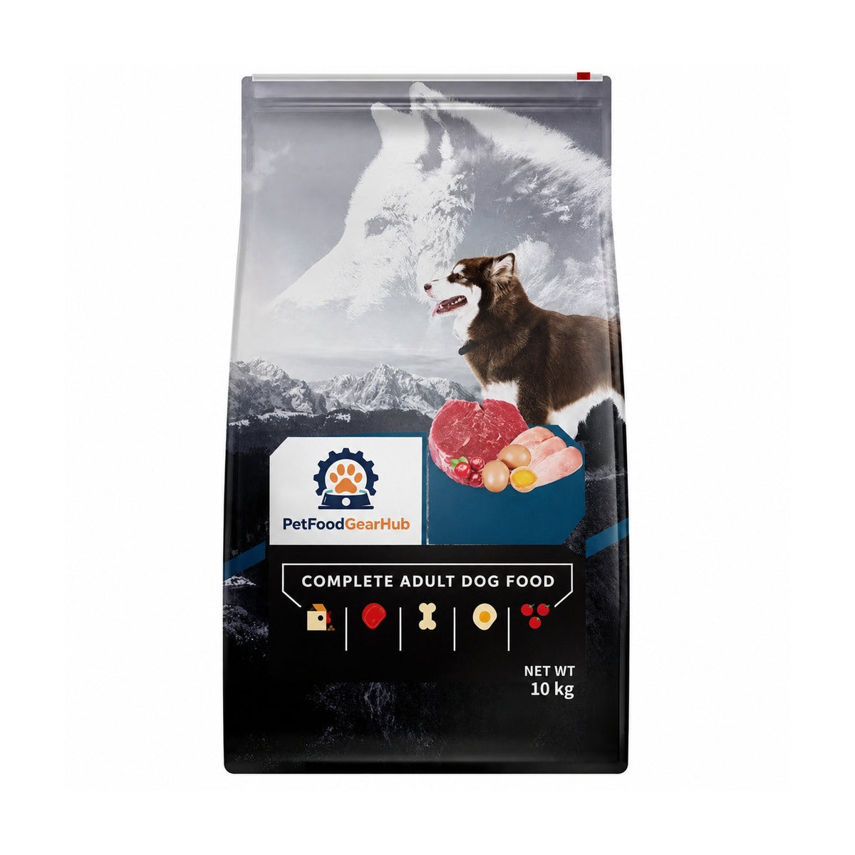 PetFoodGearHub Complete Adult Dog Food – 10 kg