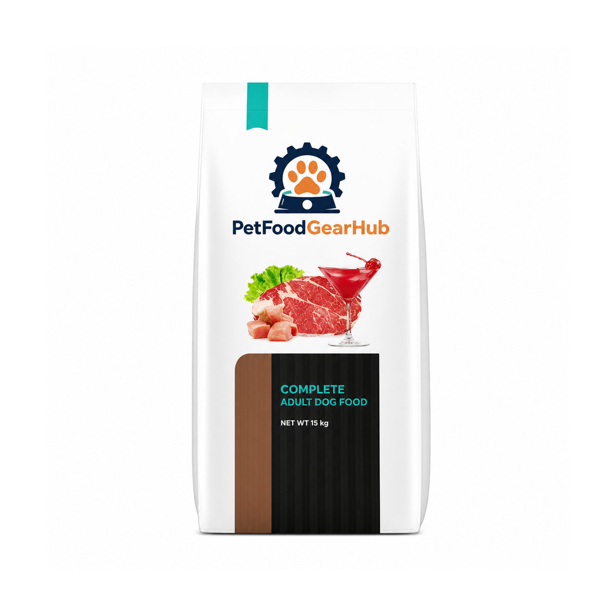 PetFoodGearHub Complete Dog Food – Adult & Puppy, 5 kg to 20 kg