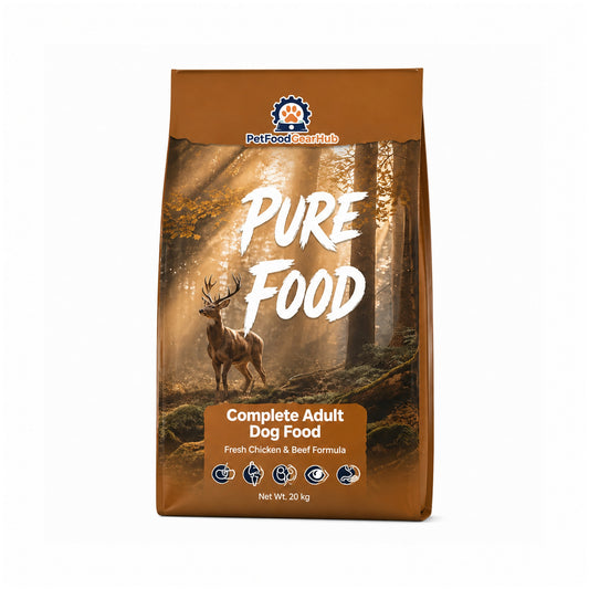 PetFoodGearHub Complete Dog Food – Multiple Formulas & Sizes