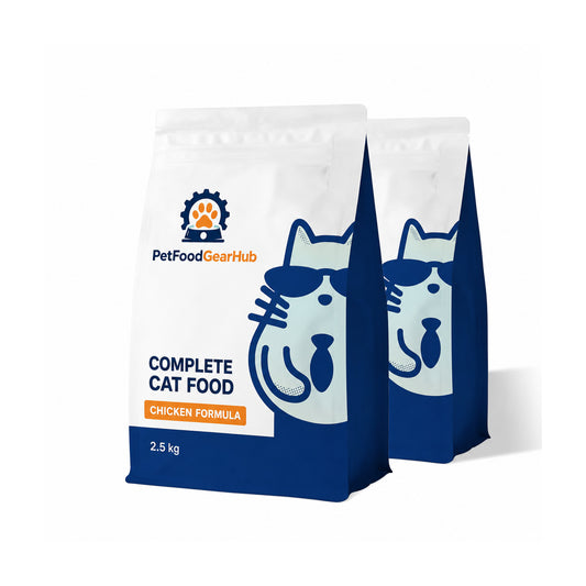 PetFoodGearHub Complete Cat Food – 2.5 kg × 2 (5 kg Total)
