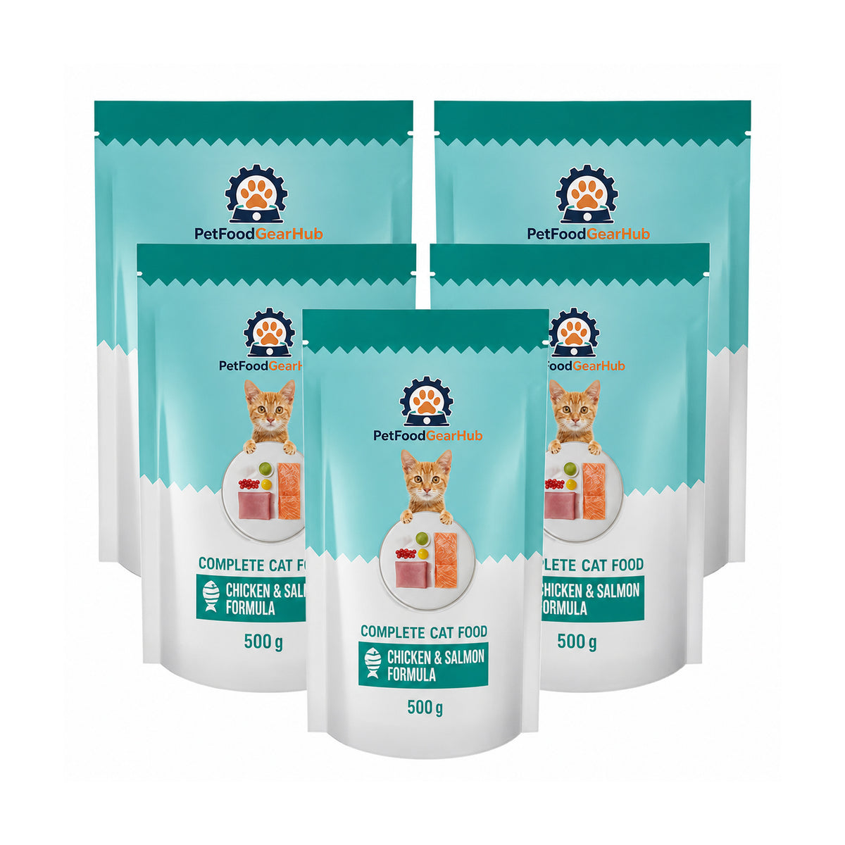 PetFoodGearHub Complete Cat Food – Multiple Formulas & Sizes