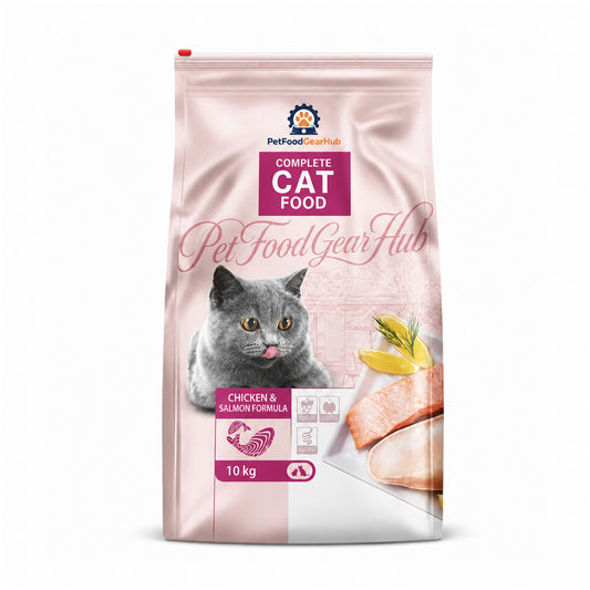 PetFoodGearHub Complete Cat Food – Multiple Formulas & Sizes