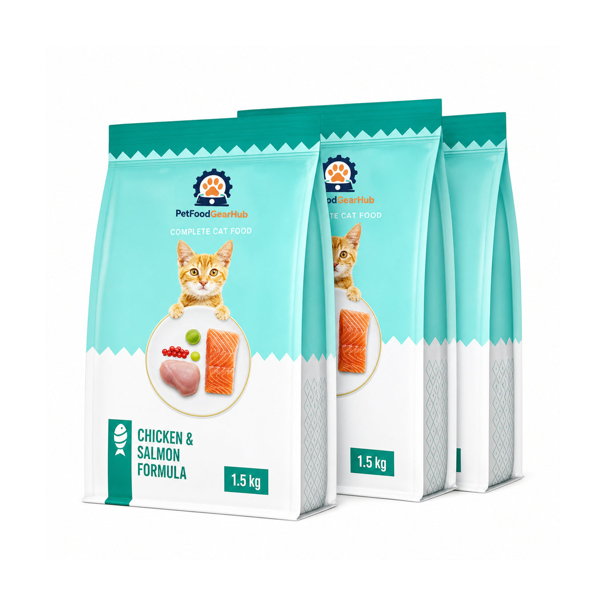 PetFoodGearHub Complete Cat Food – Multiple Formulas & Sizes