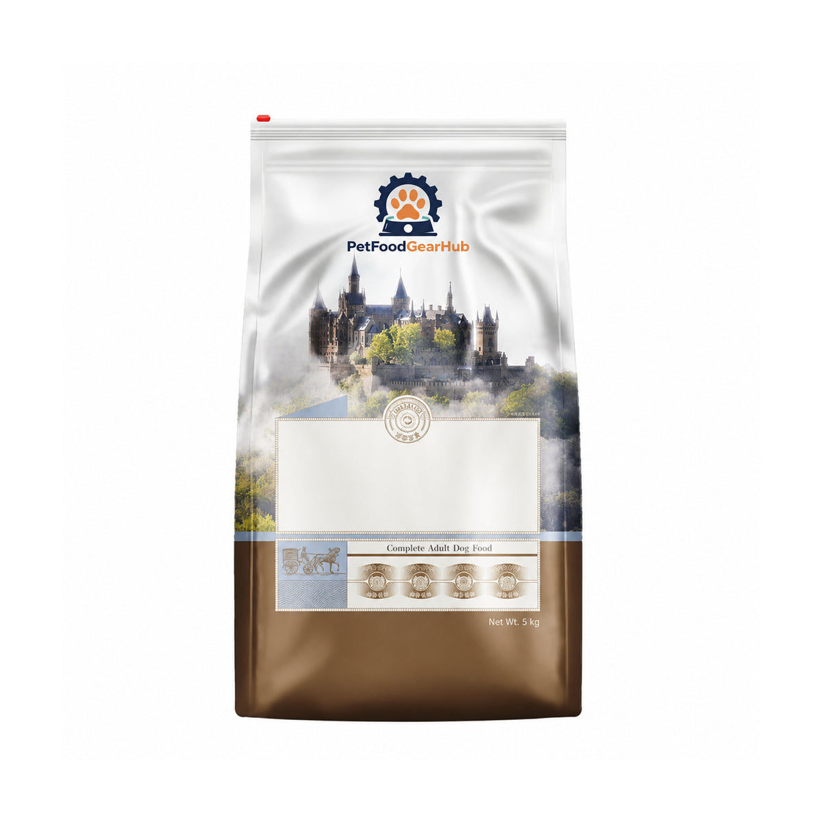 PetFoodGearHub Complete Dog Food – Adult & Puppy, 5 kg