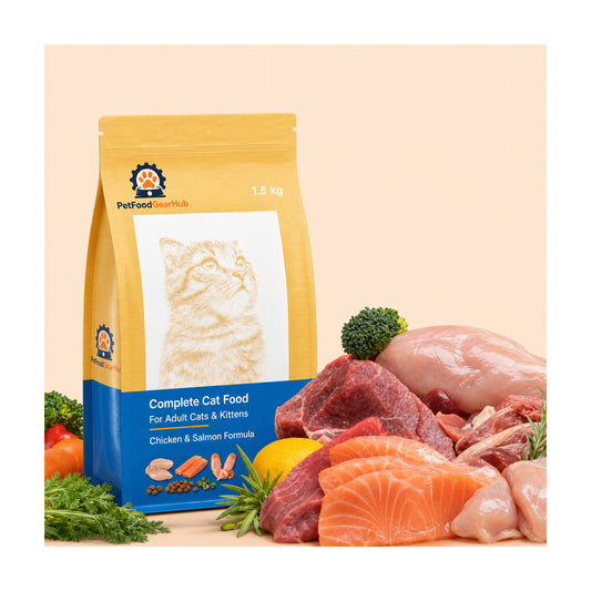 PetFoodGearHub Complete Cat Food – 1.5 kg