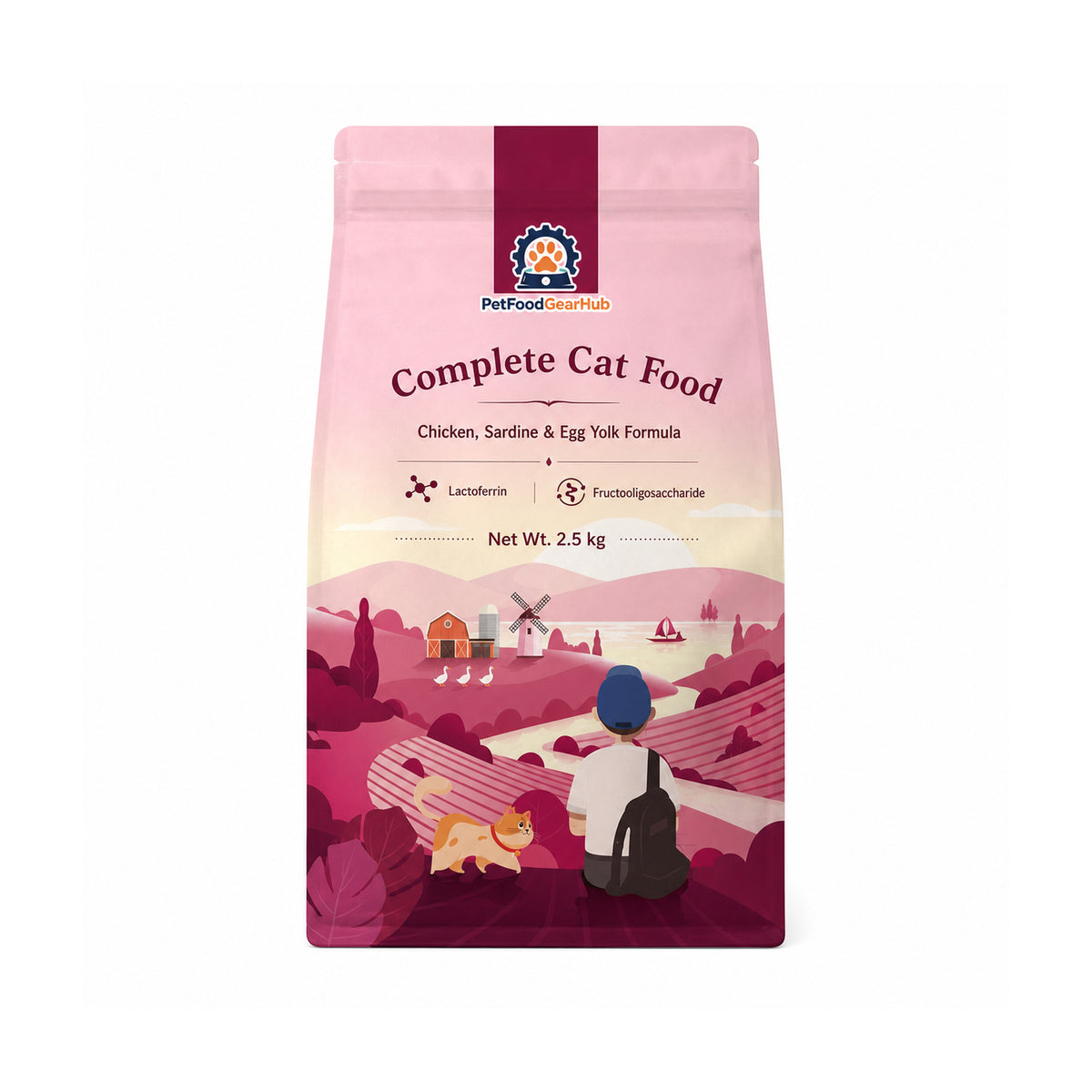 PetFoodGearHub Complete Cat Food – 2.5 kg