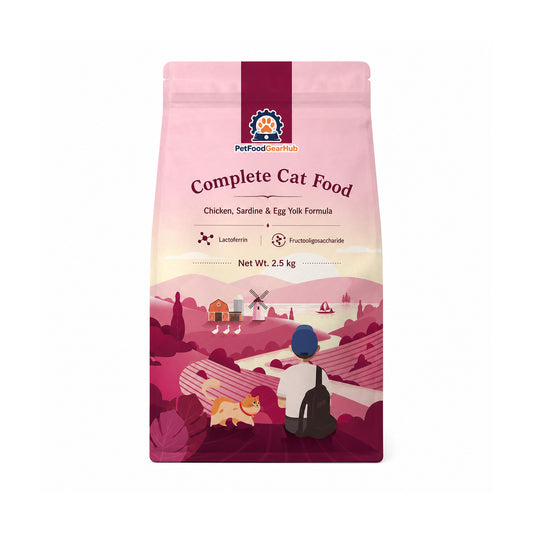 PetFoodGearHub Complete Cat Food – 2.5 kg