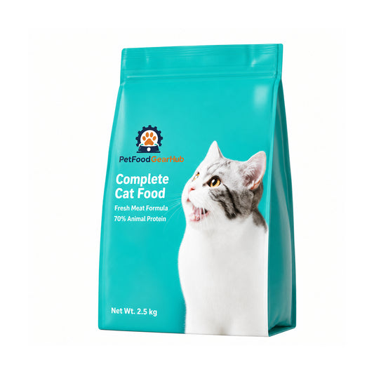 PetFoodGearHub Complete Cat Food – Multiple Formulas & Sizes