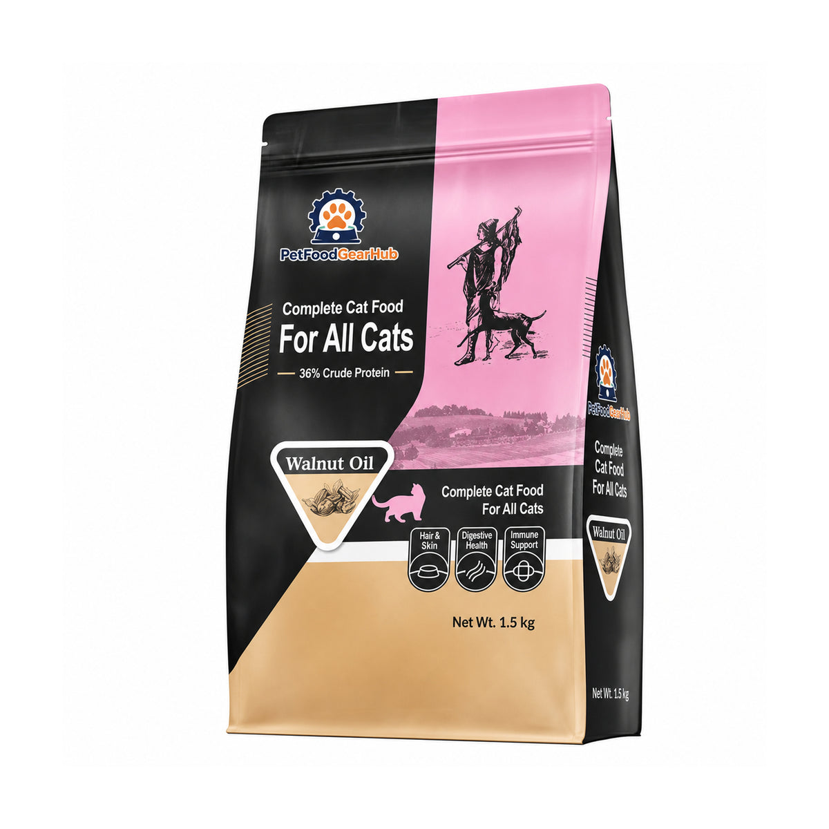 PetFoodGearHub Complete Cat Food – 1.5 kg to 6 kg