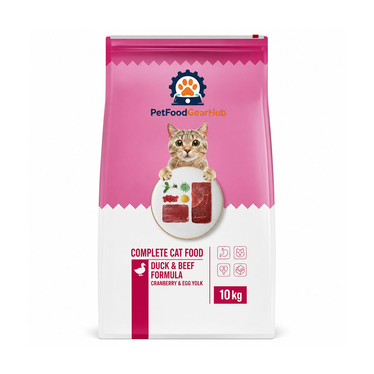 PetFoodGearHub Complete Cat Food – Multiple Formulas & Sizes