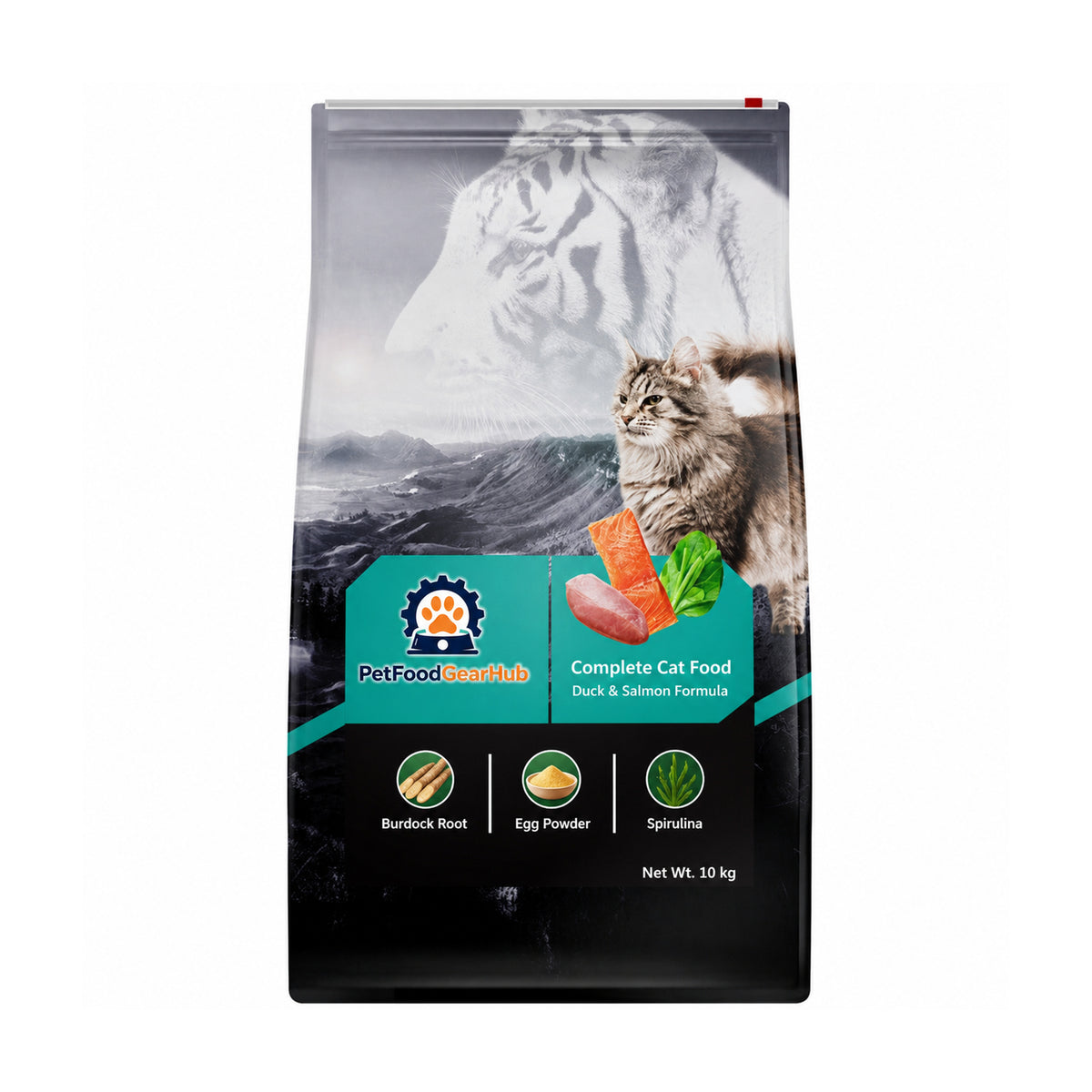 PetFoodGearHub Complete Cat Food – 10 kg