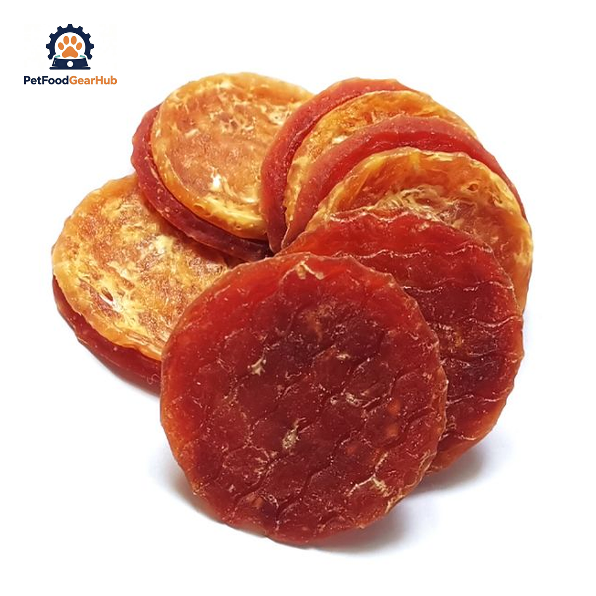 PetFoodGearHub PFGH LSC-157 US chicken and duck double rings wholesale dog treats - dual-protein chicken and duck double ring treats for dogs, wholesale and OEM available with 300kg MOQ