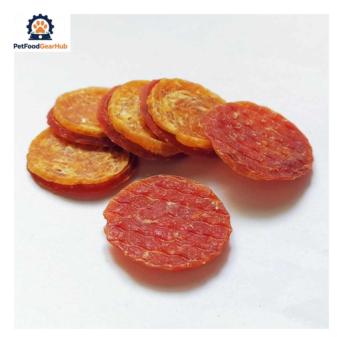 PetFoodGearHub PFGH LSC-157 US chicken and duck double rings wholesale dog treats - dual-protein chicken and duck double ring treats for dogs, wholesale and OEM available with 300kg MOQ