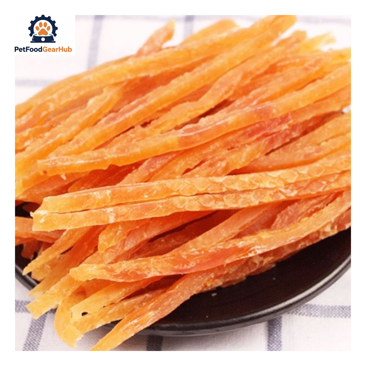 PetFoodGearHub PFGH LSC-153 US thinner chicken slices wholesale dog and cat treats - thin-cut soft chicken slice treats for dogs, ideal for training and teething, wholesale and OEM available with 300kg MOQ
