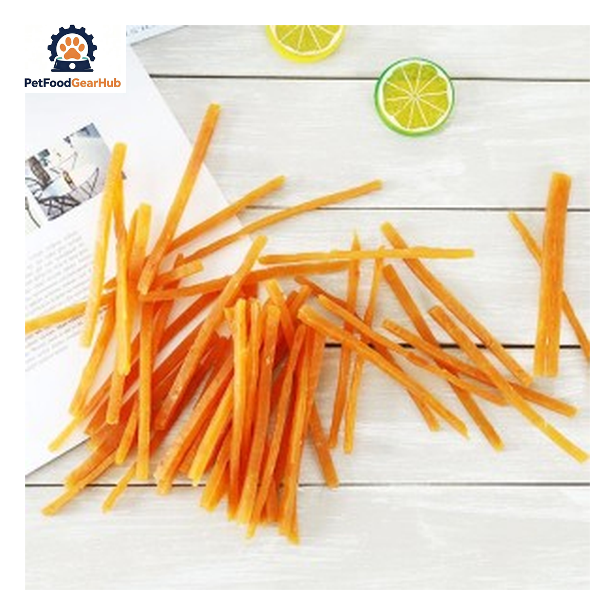PetFoodGearHub PFGH LSC-153 US thinner chicken slices wholesale dog and cat treats - thin-cut soft chicken slice treats for dogs, ideal for training and teething, wholesale and OEM available with 300kg MOQ