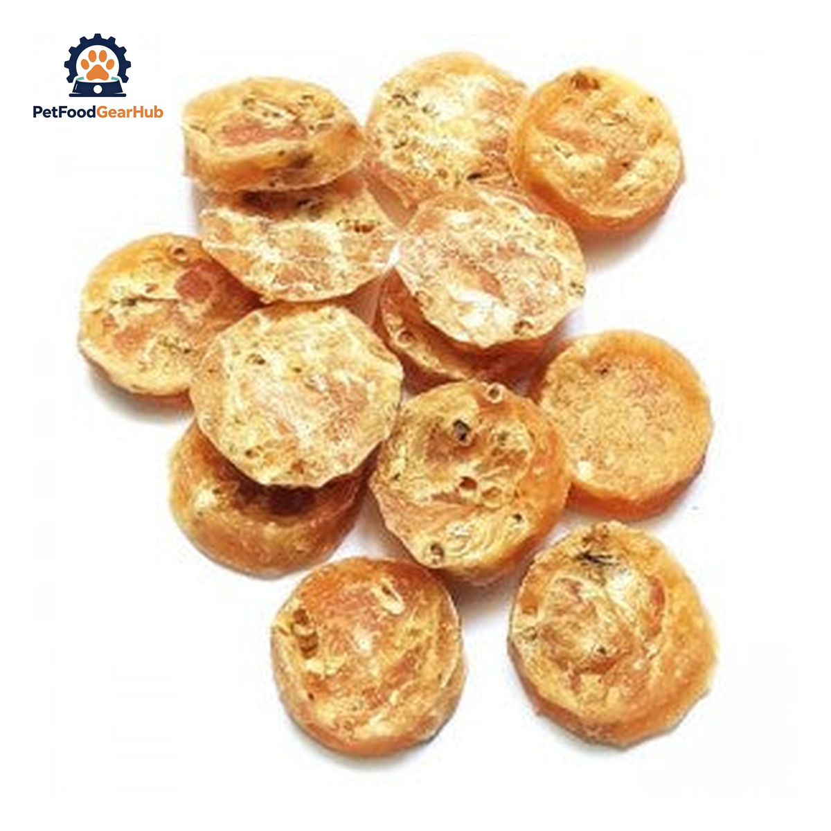 PetFoodGearHub PFGH LSC-150 US chicken insect chips wholesale dog and cat treats - soft chicken and mealworm chip treats for dogs and cats, wholesale and OEM available with 300kg MOQ