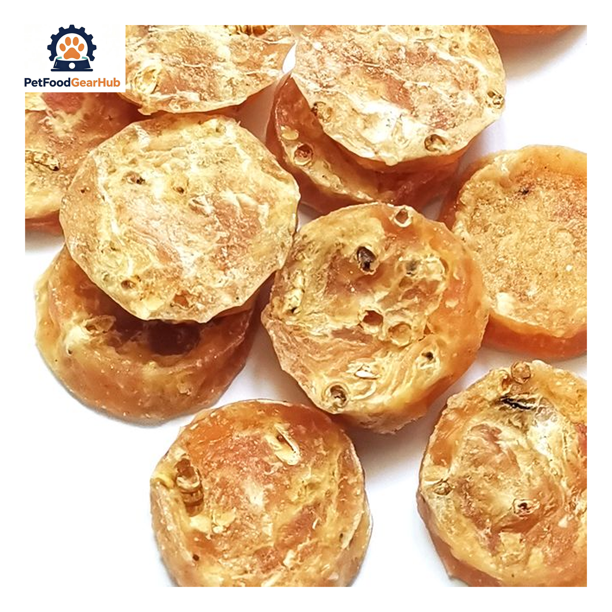 PetFoodGearHub PFGH LSC-150 US chicken insect chips wholesale dog and cat treats - soft chicken and mealworm chip treats for dogs and cats, wholesale and OEM available with 300kg MOQ