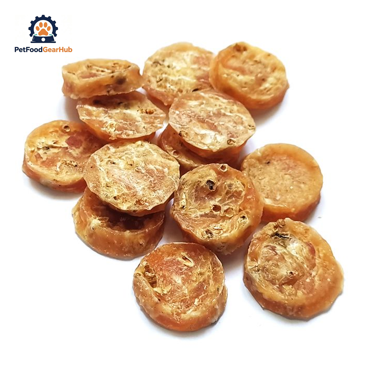 PetFoodGearHub PFGH LSC-150 US chicken insect chips wholesale dog and cat treats - soft chicken and mealworm chip treats for dogs and cats, wholesale and OEM available with 300kg MOQ